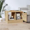 vidaXL Konferenční stolek Sonoma Dub 50x50x36 cm výrobek ze Náhled obrázku produktu 3