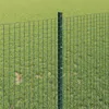 vidaXL Schweissdrahtzaun mit Pfosten 25 x 1 m Verzinkter Produktbild-Vorschau 4