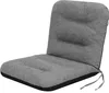 Gartenstuhlauflage - 48×48cm - mit Rückenlehne – 7 cm dick Produktbild-Vorschau 1