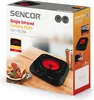 SENCOR SCP 1763BK Jednoplatničkový sklokeramický varič, Náhľad obrázku produktu 6