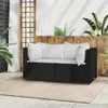 vidaXL Divano da giardino angolare con cuscini in Anteprima dell’immagine prodotto 2