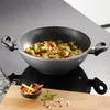STONELINE® Wokpfanne 28 cm | mit Deckel - Schwarz Produktbild-Vorschau 3
