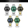 A collage of different color variations of a men's watch. Produktbild-Vorschau