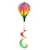 Windspiel Ballon Windrad Heißluftballon Twist Rainbow mit Produktbild-Vorschau 2