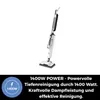 Fakir Duo Steam 2 in 1 Dampfreiniger 1400 Watt, 15 sec. Produktbild-Vorschau 6