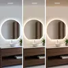 Fabio LED Spiegel 685x625 mm Rund Asymmetrisch mit Produktbild-Vorschau 6