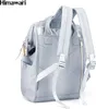 Rucksack taubengrau 19L wasserdicht mit USB-Anschluss und Produktbild-Vorschau 4
