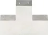 vidaXL Connettore per pali 4 pz. A X in metallo zincato 101 Anteprima dell’immagine prodotto 3