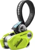 Grünes Sicherungsgerät Ohmega von Edelrid mit schwarzem Textilband und Metallrollen Podgląd zdjęcia produktu