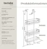 Nerezová závěsná sprchová vanička - stříbrná Náhled obrázku produktu 8