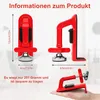 Tragbarer Alarm-Türstopper,Türkontaktalarm kabellos,80 Produktbild-Vorschau 3