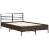 Design Bettgestell Braun Eichen-Optik 120x200 cm Produktbild-Vorschau 2