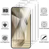 A product image showcasing multiple screen protectors for a smartphone, with feature icons and text. Produktbild-Vorschau