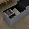 Theo&Cleo Sitzbank mit Stauraum, Sitzhocker Faltbar Produktbild-Vorschau 5