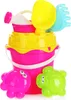 COM-FOUR® 7-teiliges Strandspielzeug-Set - Sandspielzeug Produktbild-Vorschau 1