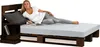 Lermowood Palettenbett 180 x 200 cm mit Kopfteil Palisander Produktbild-Vorschau 1