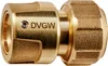 plus-Schlauchstück GEKA Trinkwasser Messing DVGW  13 mm Produktbild-Vorschau 1