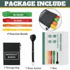Resistance Bands Set,Fitnessbänder Widerstandsbänder 4er Produktbild-Vorschau 6