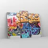 Bild auf Leinwand - Leinwandbild - Graffiti modern - Produktbild-Vorschau 4