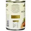 A close-up view of a tin can of soup, showing the label with nutritional information and product description. Náhľad obrázku produktu