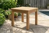 Teak Beistelltisch klein 50x50x45 cm, Massivholz Produktbild-Vorschau 1