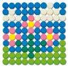 Eduplay Knopf-Mosaik Spielzeug Set 1010 Stück mehrfarbig Produktbild-Vorschau 4