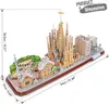 Puzzle 3D City Line Barcellona, 186 pezzi Anteprima dell’immagine prodotto 11