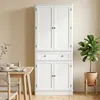 Mobiletto da cucina HOMCOM, 186,4 cm, mobiletto alto con 4 Anteprima dell’immagine prodotto 8