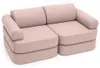 Canapé modulable enfant extérieur tissu déperlant UV 6 pcs Voir les images du produit 1