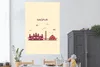 MuchoWow® Poster Indien - Skyline - Nagpur 120x180 cm - Produktbild-Vorschau 2