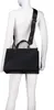 Elegante schwarze Damenschultertasche mit viel Stauraum und Produktbild-Vorschau 17