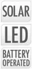Ekologická solární závěsná lampa pro venkovní použití Náhled obrázku produktu 6