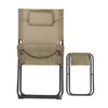 SVITA TOMRA Liegestuhl mit Hocker klappbar Campingstuhl Produktbild-Vorschau 4