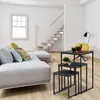 Set di 3 tavolini Relaxdays, impilabili, tavolini in 3 Anteprima dell’immagine prodotto 5