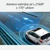 4K Dashcam s Wi-Fi & GPS – 170° širokouhlý objektív, nočné Náhľad obrázku produktu 9