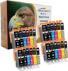 24x D&C Druckerpatronen ersetzt Canon PGI-525 CLI-526 Produktbild-Vorschau 1