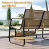 COSTWAY Gartenmöbel, 2-Sitzer Gartenbank mit Couchtisch & Produktbild-Vorschau 7