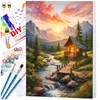 EDIBAZZAR | Peinture par numéros avec cadre, tableau sur Voir les images du produit 3