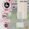 KOTARBAU® 4 pz Supporto per Pali Acciaio Zincato 101 mm Anteprima dell’immagine prodotto 6
