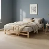 Homestyle4u Palettenbett Holzbett 140x200 cm Massivholzbett Produktbild-Vorschau 15