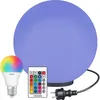 Kugelleuchte Kugellampe RGB Außenleuchte Ø 50cm Gartenlampe Produktbild-Vorschau 2