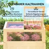 SUGIFT Hochbeet mit Frühbeetaufsatz 2-in-1, Pflanzkasten Produktbild-Vorschau 7