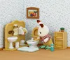 Sylvanian Families Schokoladenhasen Bruder mit Waschraum Produktbild-Vorschau 2