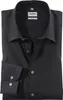 A folded black dress shirt is shown from a top-down perspective. Produktbild-Vorschau