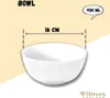 Miska Wilmax 930 ml, 16 cm, biała, porcelana WL-880101368/A Podgląd zdjęcia produktu 4