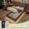 MODFU Polsterbett ohne Matratze 90x200 Jugendbett mit Produktbild-Vorschau 4