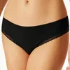 Schiesser Damen Tanga String im 3er Pack - Größe 40 Schwarz Produktbild-Vorschau 2