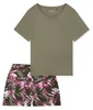 Schiesser Damen Schlafanzug kurz Gr. 38  jade Produktbild-Vorschau 11