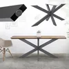 A collage of images showing table legs and a table with these legs. Podgląd zdjęcia produktu