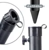 com-four® Sonnenschirmständer aus pulverbeschichtetem Stahl Produktbild-Vorschau 4